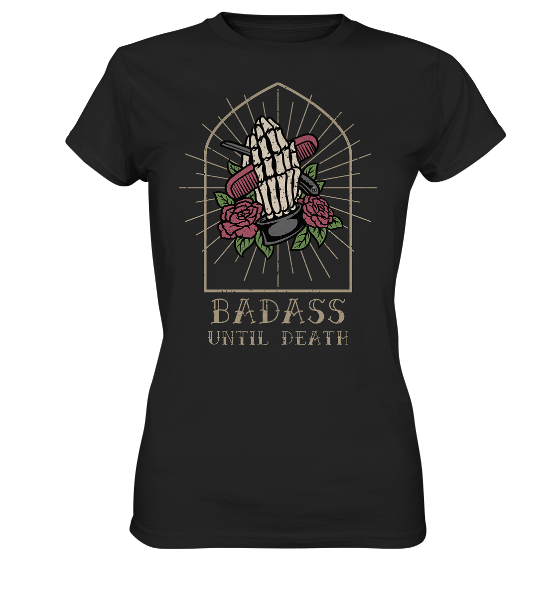 Badass - Ladies Premium Shirt - Level TenLady - Shirts