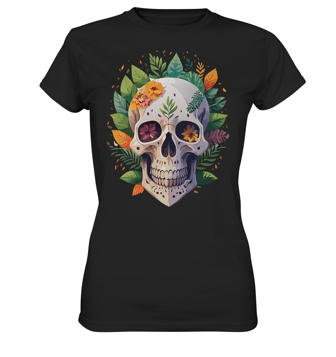 Skull NATURE - Ladies Premium Shirt