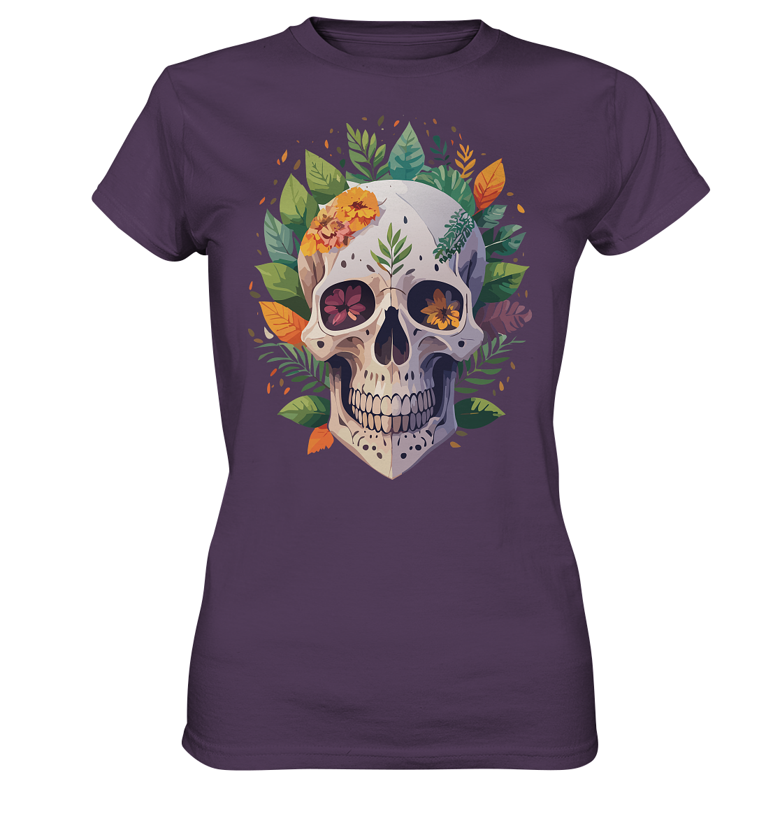 Skull NATURE - Ladies Premium Shirt