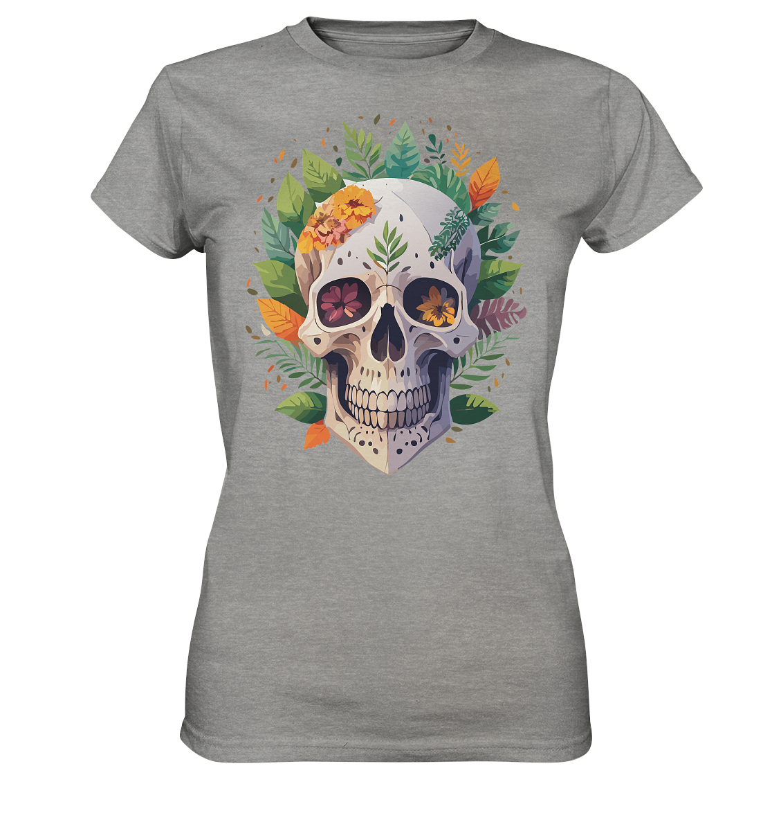 Skull NATURE - Ladies Premium Shirt