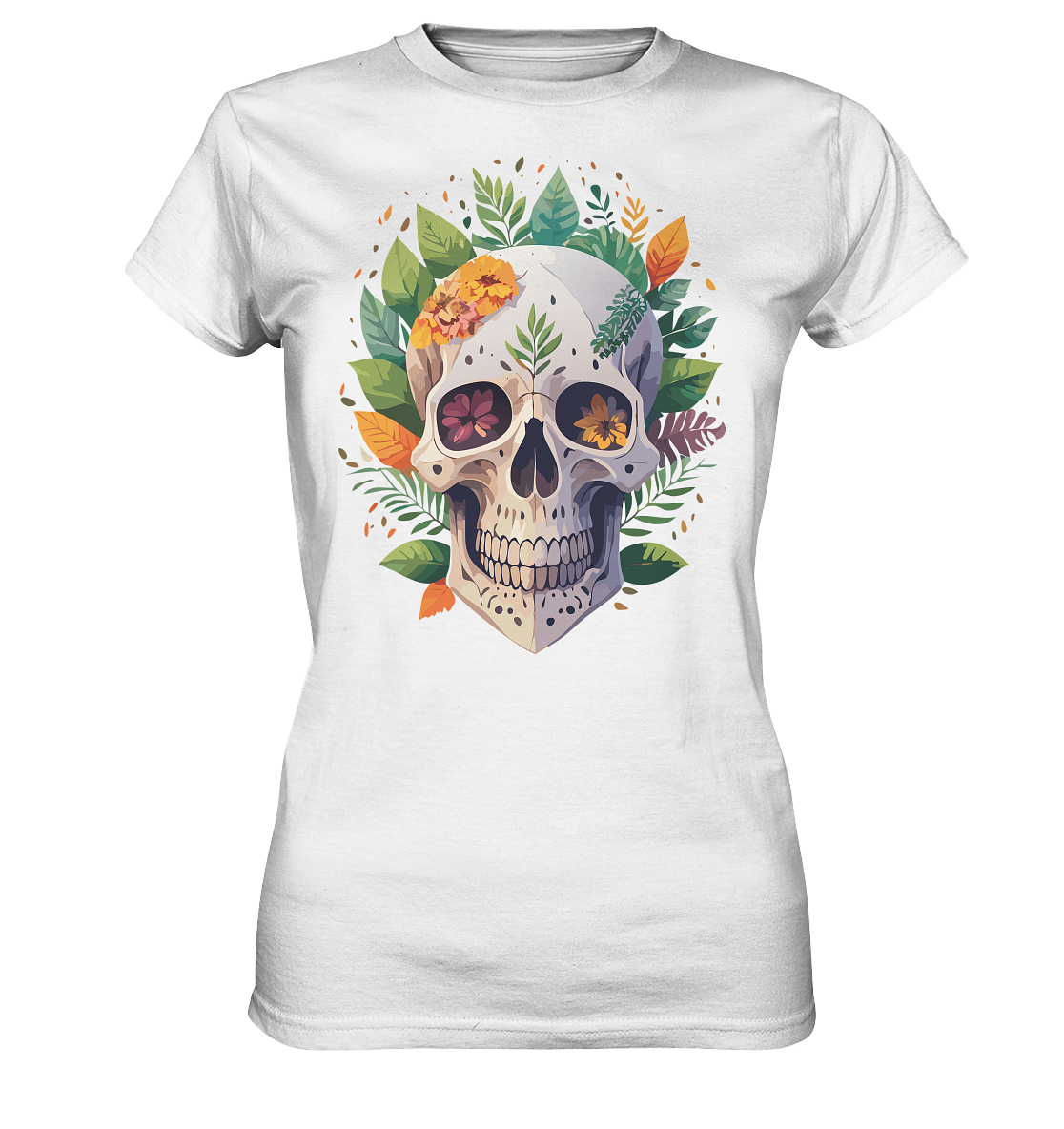 Skull NATURE - Ladies Premium Shirt