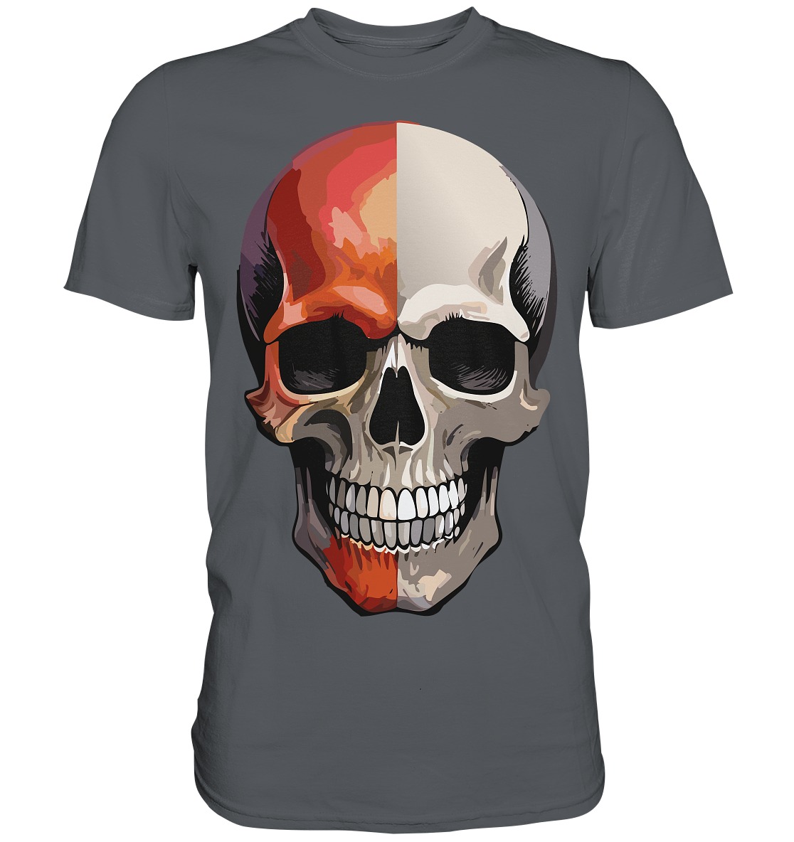 Skull 2FACE - Premium Shirt