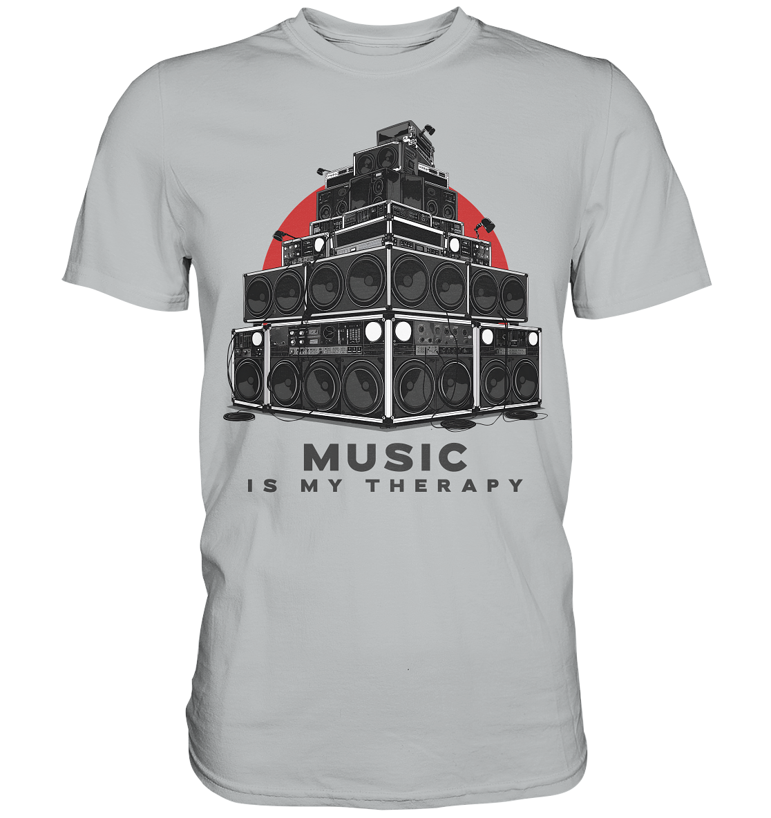 Music is my therapy - Premium Shirt