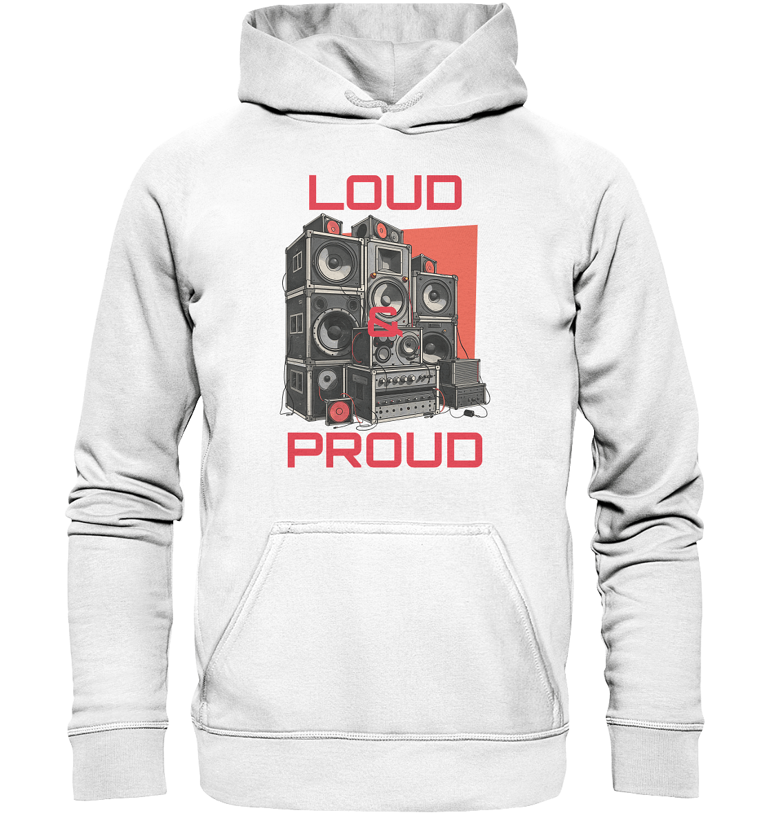 Loud & Proud - Basic Unisex Hoodie - Level TenHoodies
