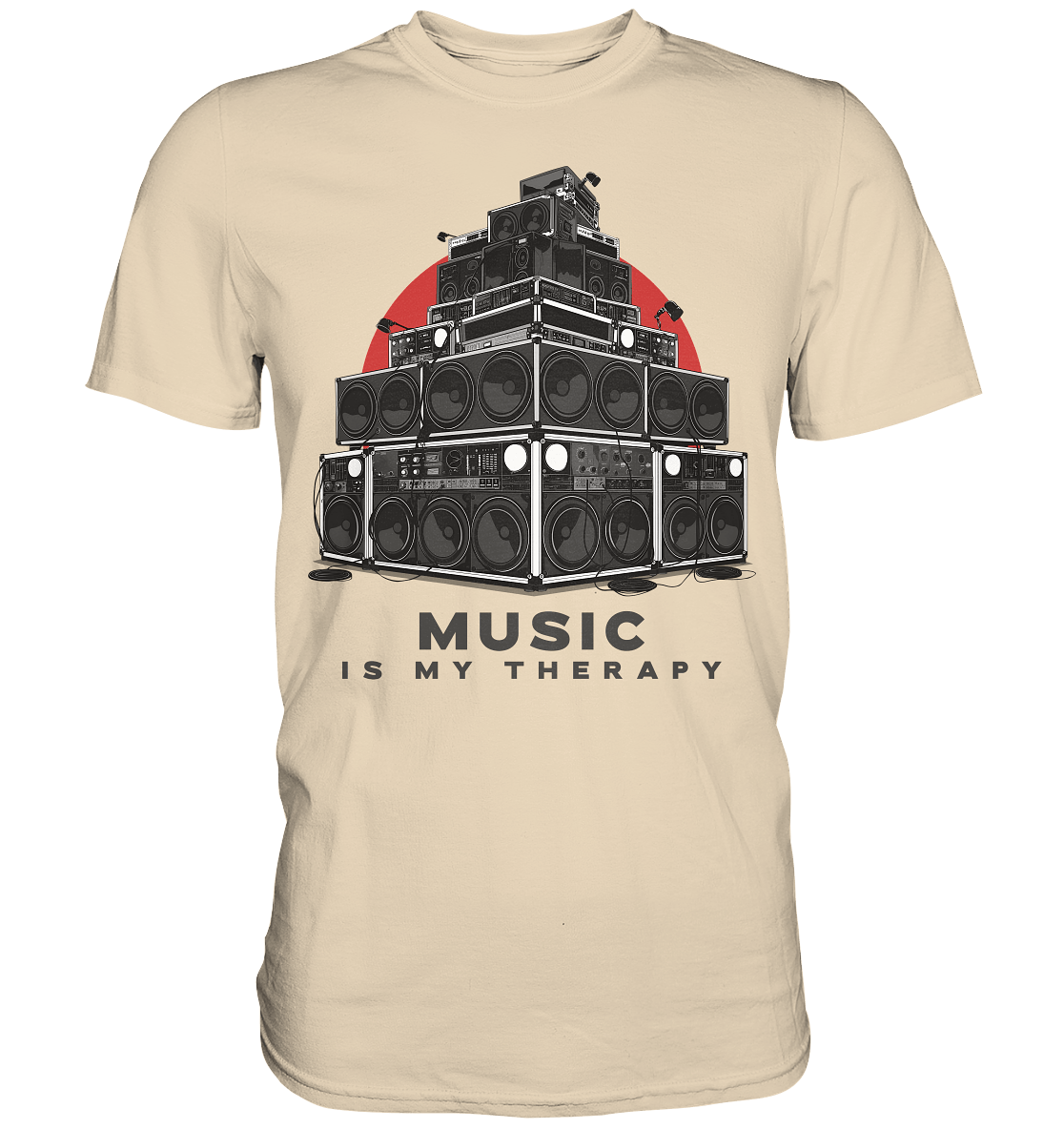 Music is my therapy - Premium Shirt - Level TenUnisex - Shirts