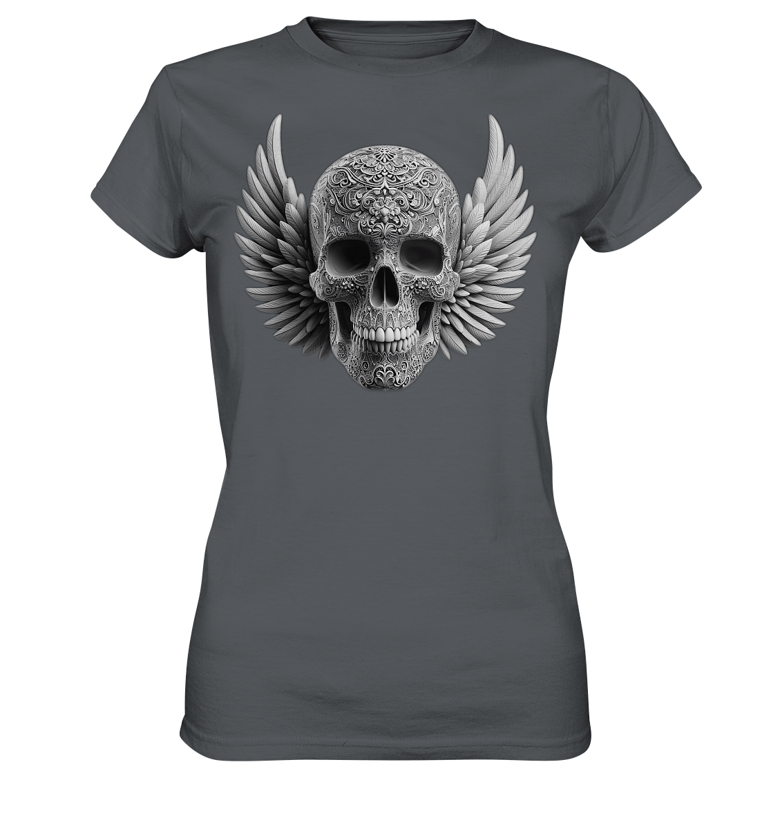 Skull Ages - Ladies Premium Shirt - Level TenLady - Shirts