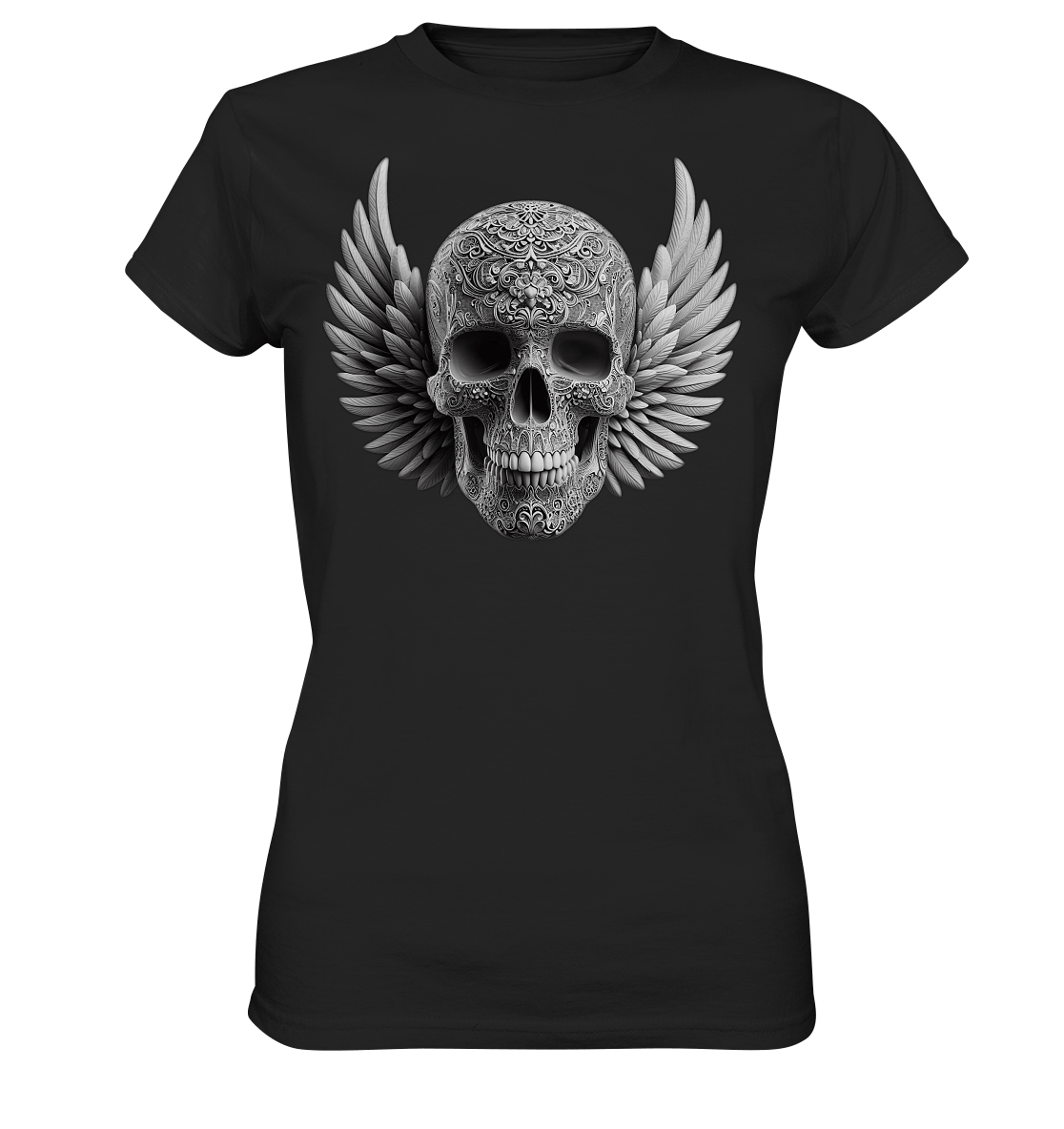 Skull Ages - Ladies Premium Shirt - Level TenLady - Shirts