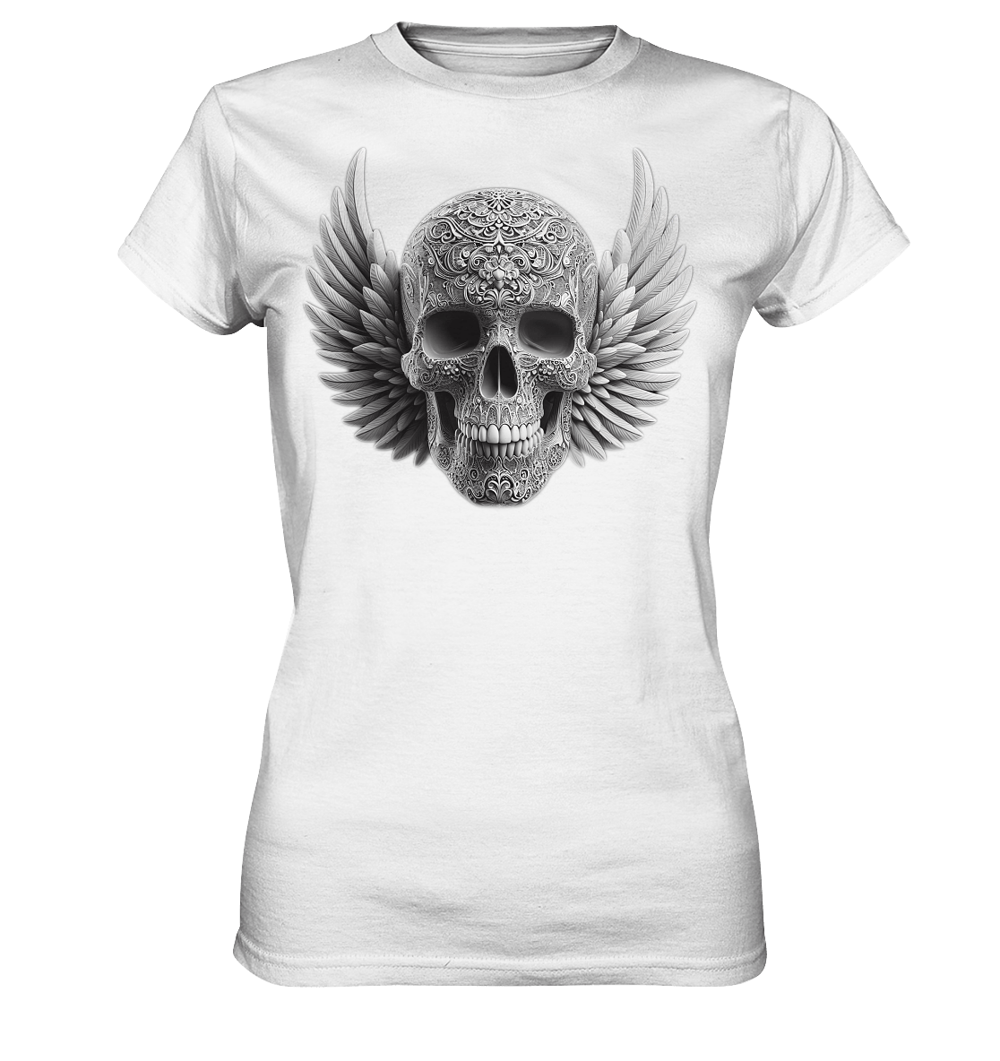 Skull Ages - Ladies Premium Shirt - Level TenLady - Shirts