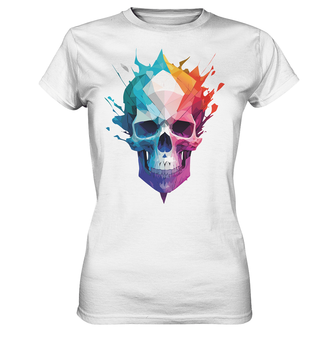 Skull MODERN CO II - Ladies Premium Shirt - Level TenLady - Shirts