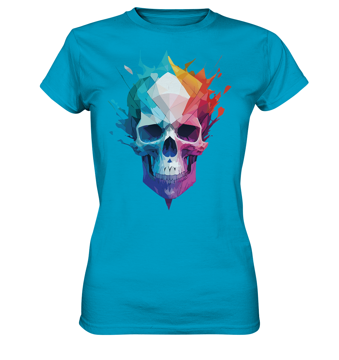 Skull MODERN CO II - Ladies Premium Shirt - Level TenLady - Shirts