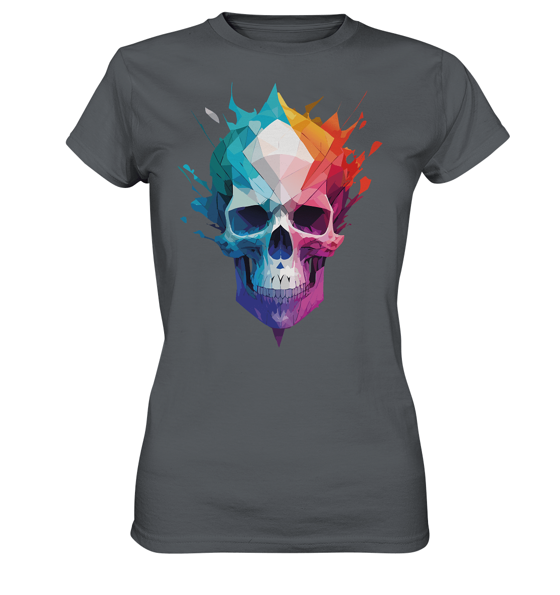 Skull MODERN CO II - Ladies Premium Shirt - Level TenLady - Shirts