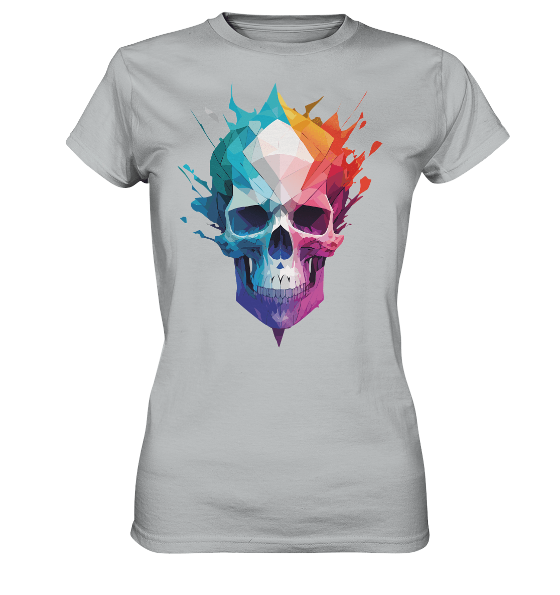 Skull MODERN CO II - Ladies Premium Shirt - Level TenLady - Shirts