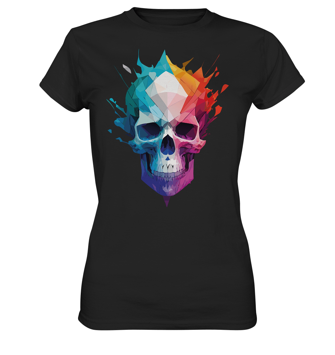 Skull MODERN CO II - Ladies Premium Shirt - Level TenLady - Shirts