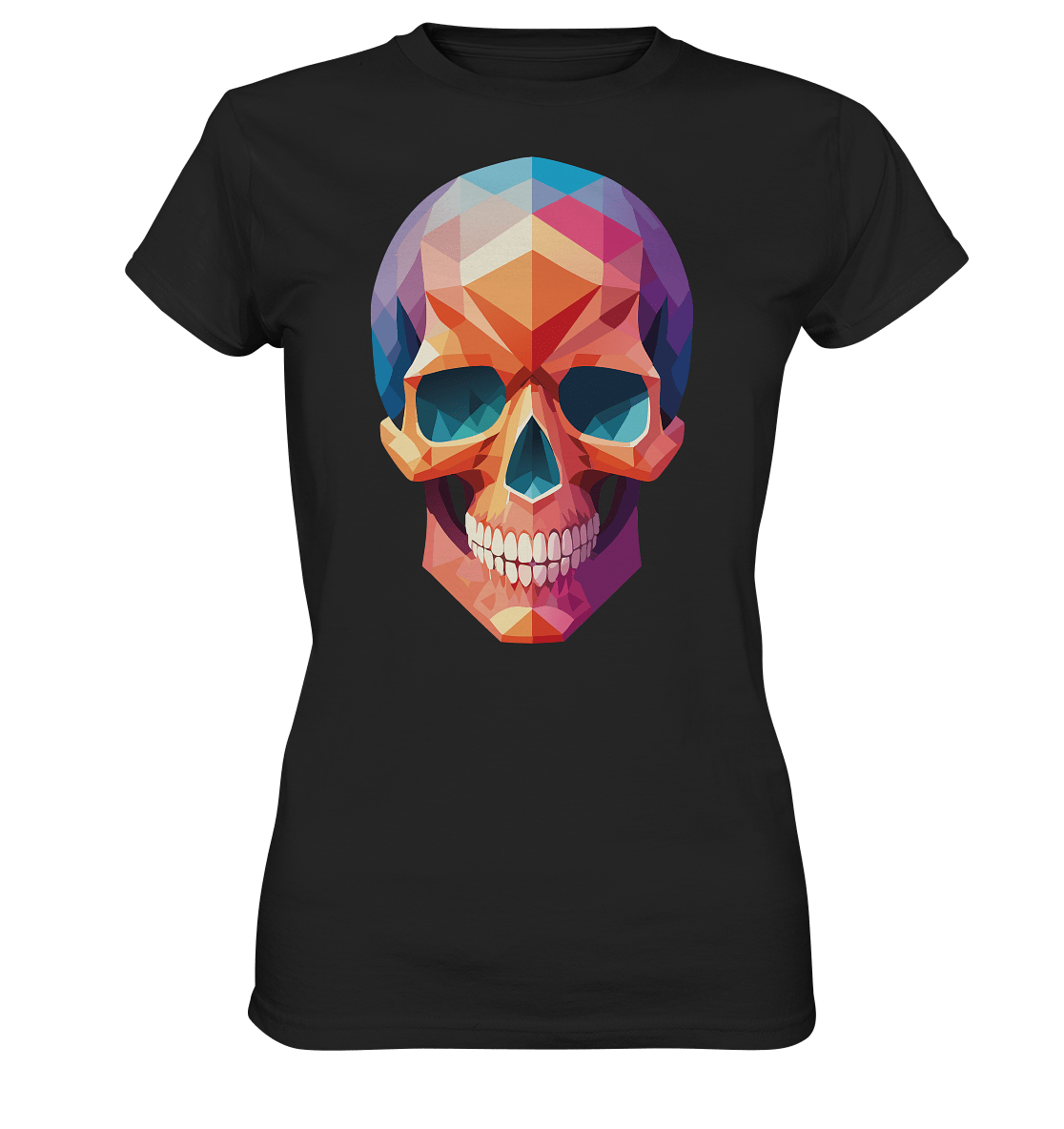 Skull MODERN - Ladies Premium Shirt - Level TenLady - Shirts