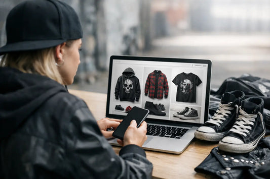 Rebellische Streetwear im Onlineshop kaufen