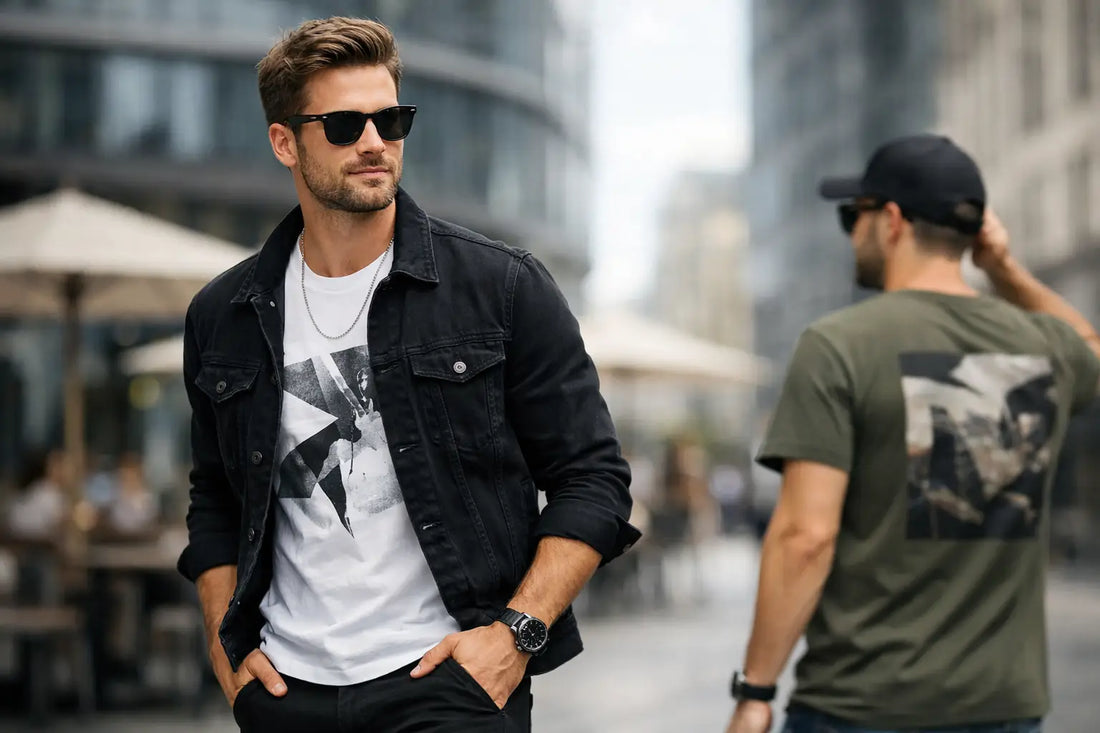 Moderne Statement Shirts Herren richtig stylen