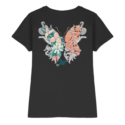 Butterfly - BACKPRINT - Ladies Premium Shirt