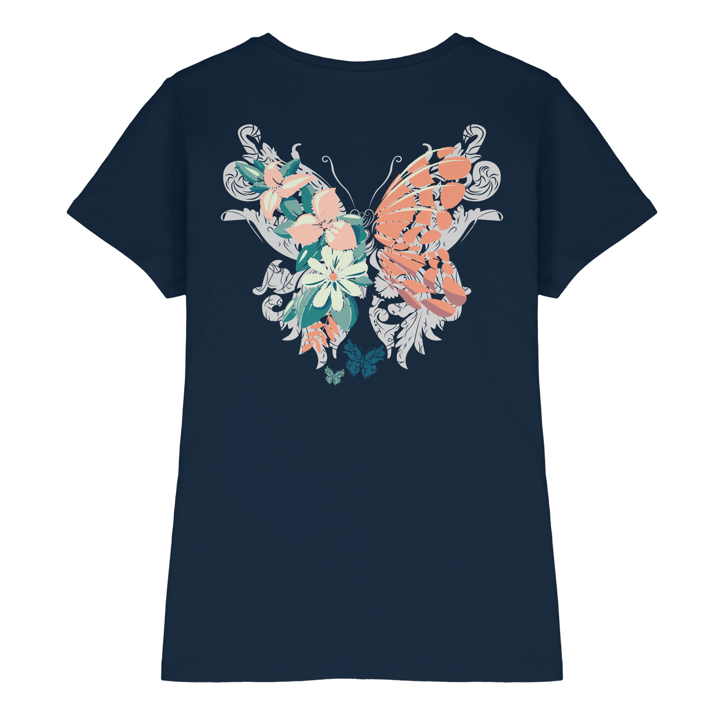 Butterfly - BACKPRINT - Ladies Premium Shirt