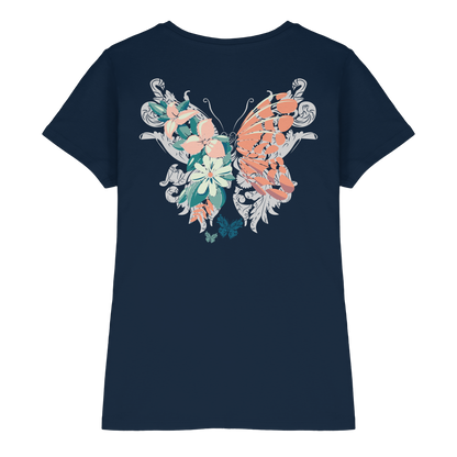 Butterfly - BACKPRINT - Ladies Premium Shirt