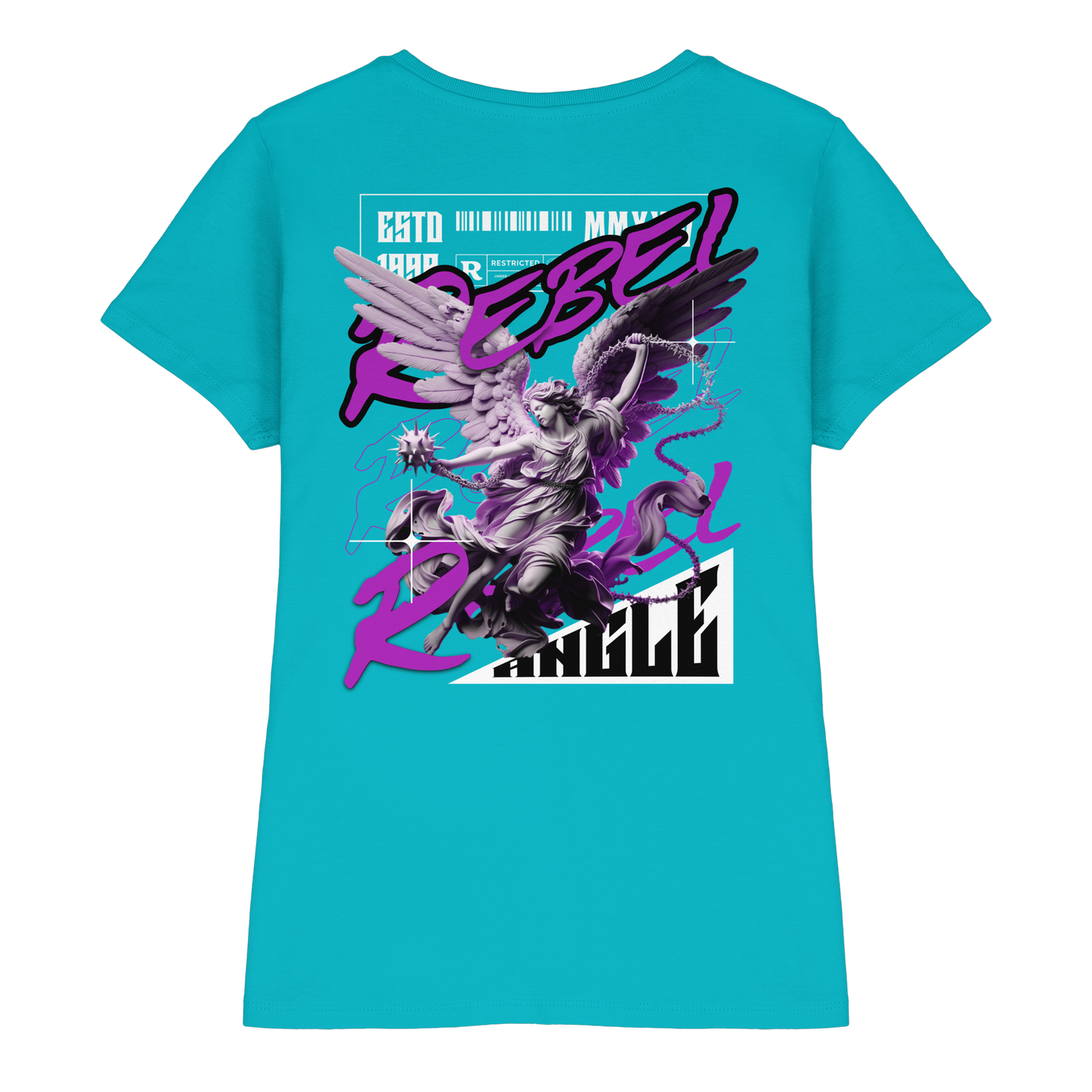 Rebel - BACKPRINT - Ladies Premium Shirt