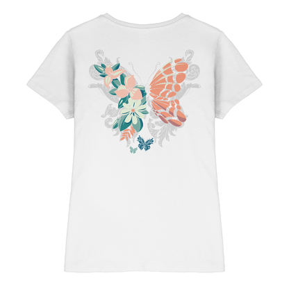 Butterfly - BACKPRINT - Ladies Premium Shirt