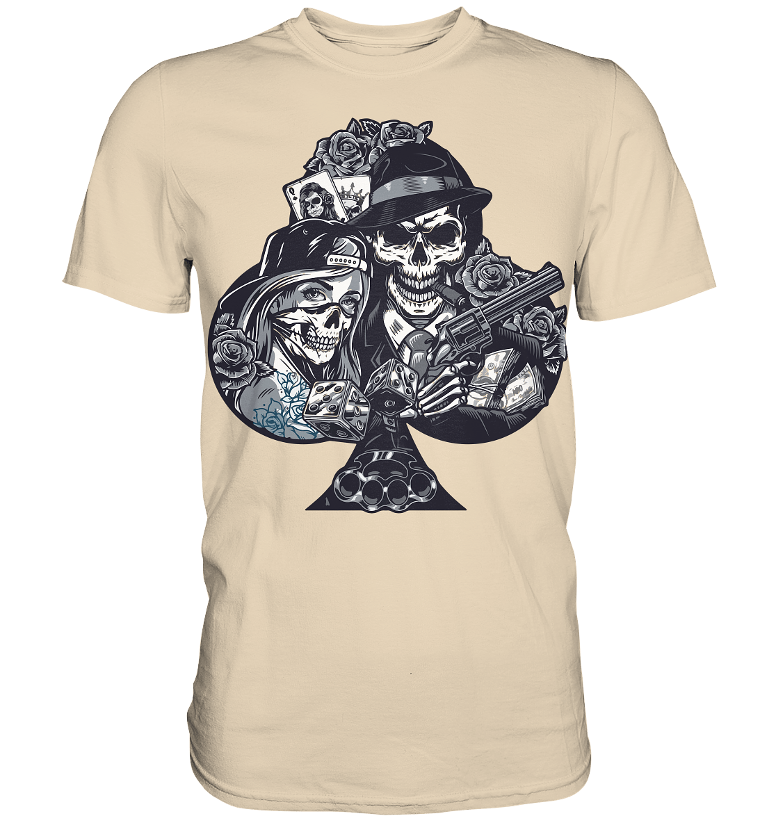 Cross Skull - Premium Shirt - Level TenUnisex - Shirts