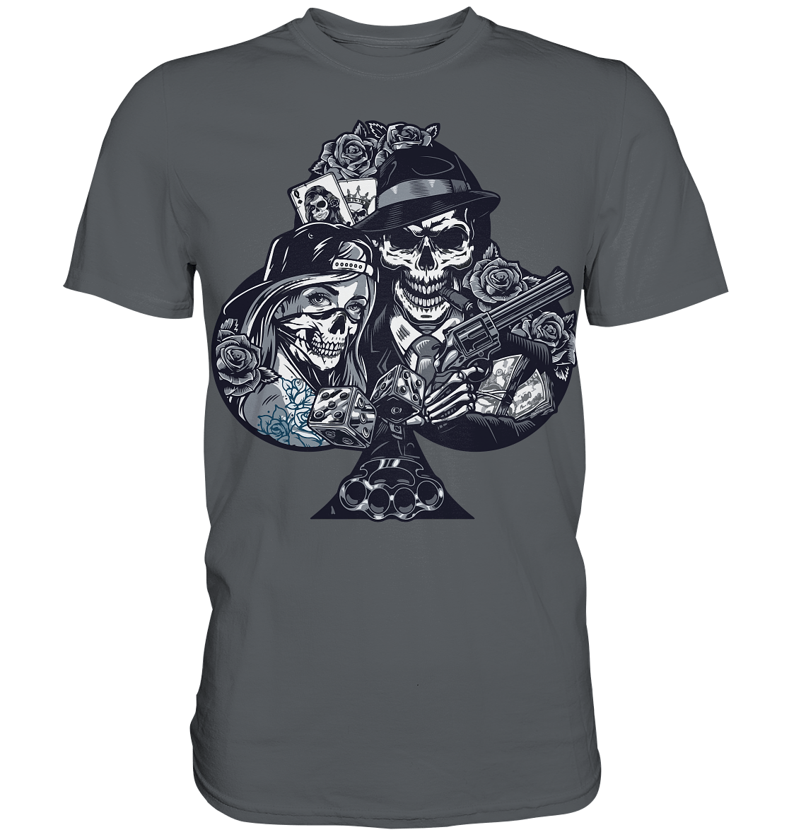 Cross Skull - Premium Shirt - Level TenUnisex - Shirts