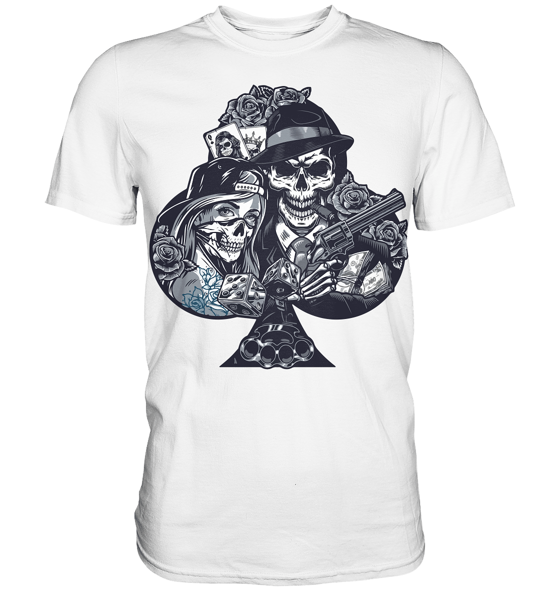 Cross Skull - Premium Shirt - Level TenUnisex - Shirts