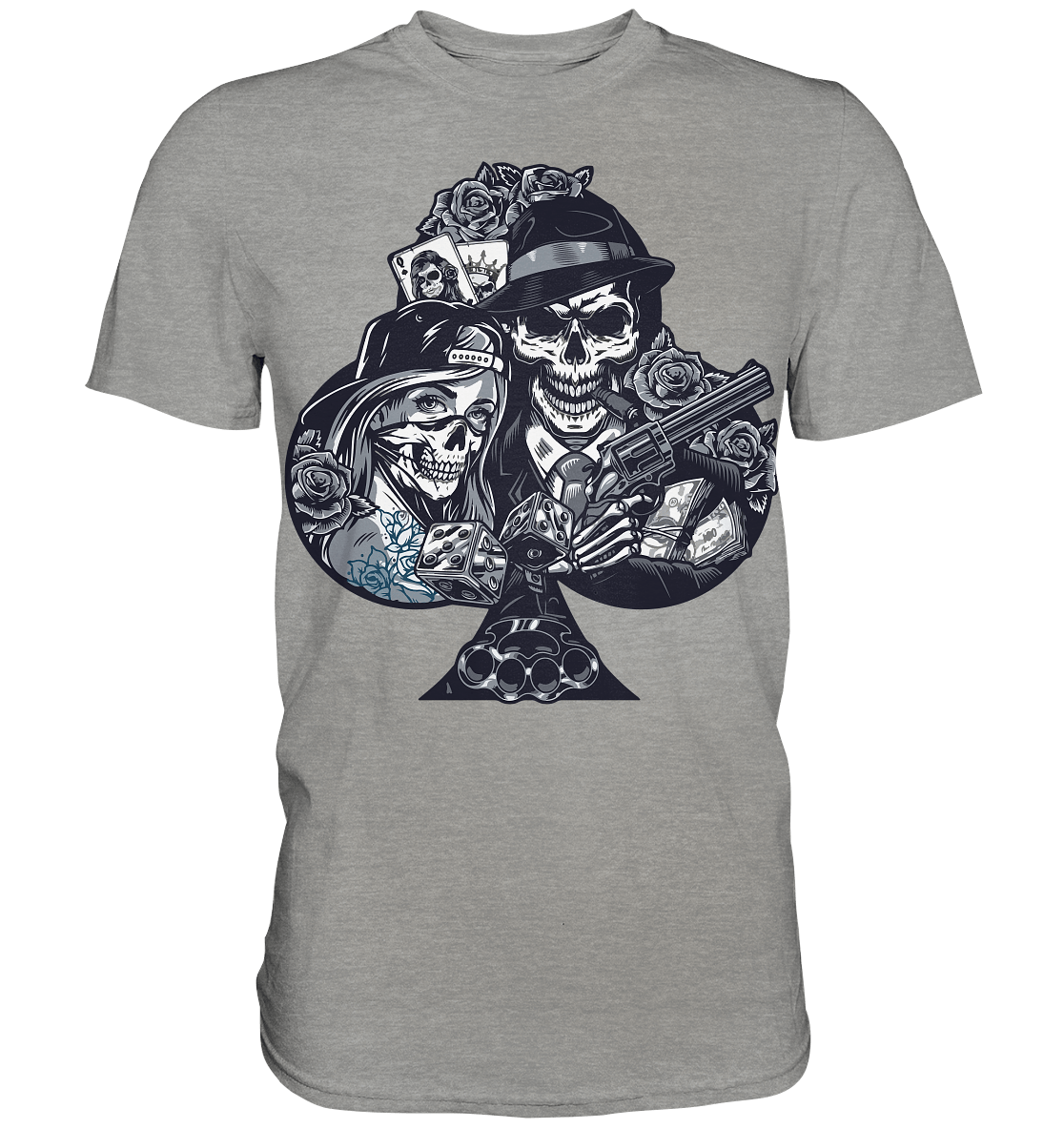 Cross Skull - Premium Shirt - Level TenUnisex - Shirts