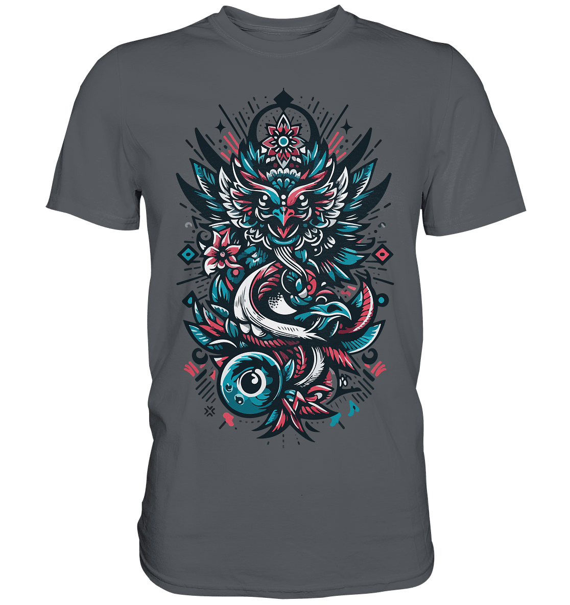 Dragon Tattoo - Premium Shirt - Level TenUnisex-Shirts