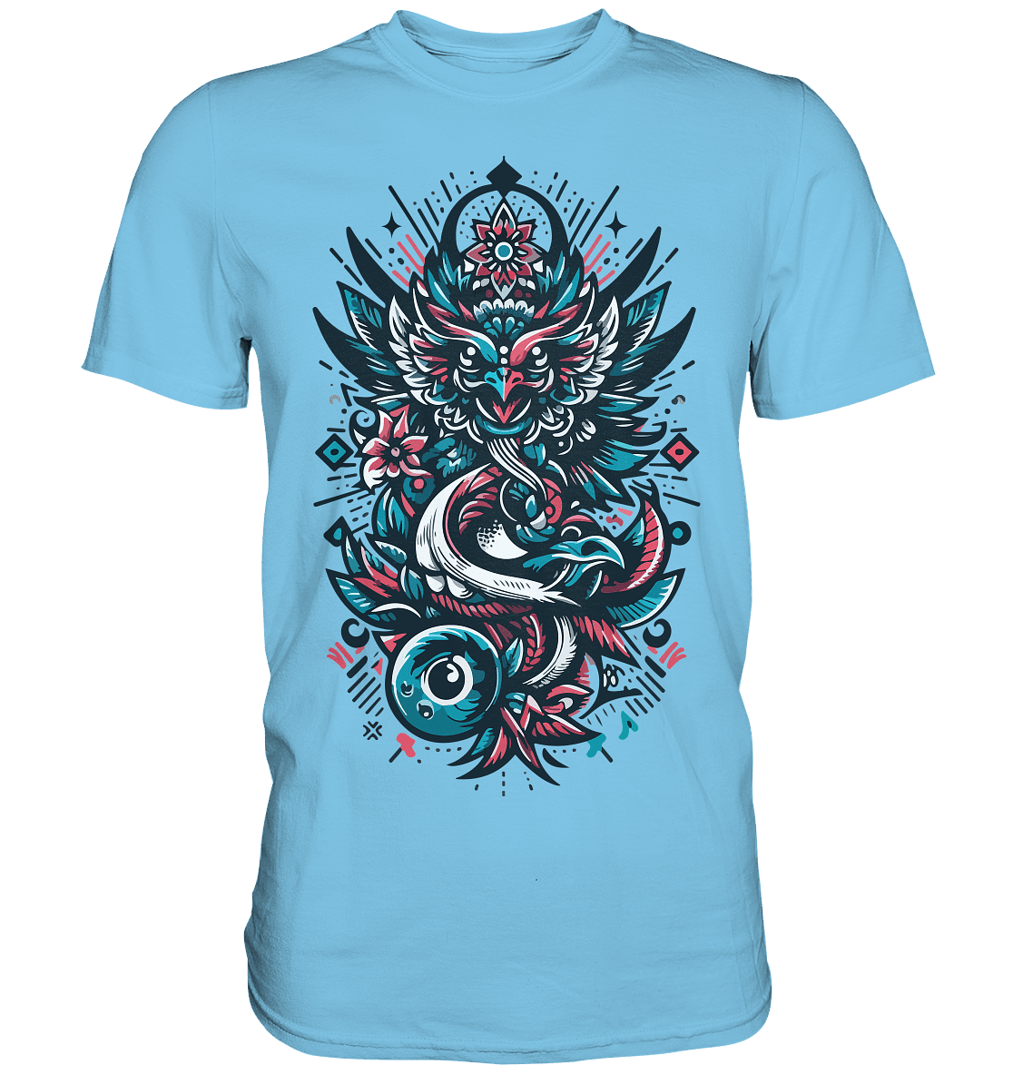 Dragon Tattoo - Premium Shirt - Level TenUnisex-Shirts