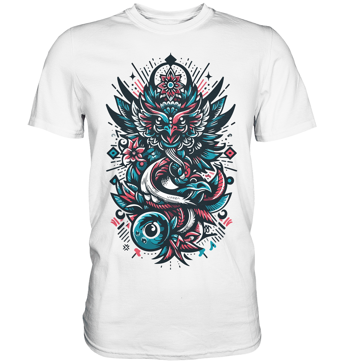 Dragon Tattoo - Premium Shirt - Level TenUnisex-Shirts