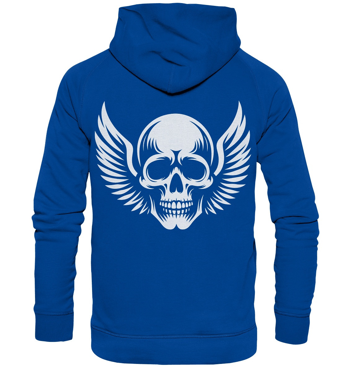 Flying Skull White - Basic Unisex Hoodie - Level TenHoodies