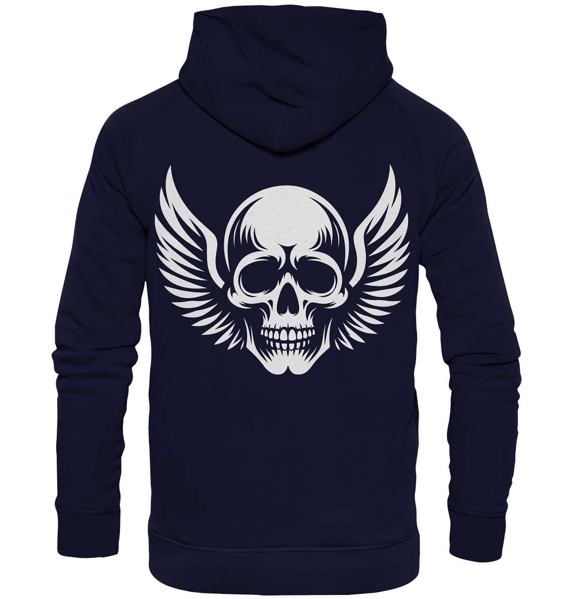 Flying Skull White - Basic Unisex Hoodie - Level TenHoodies