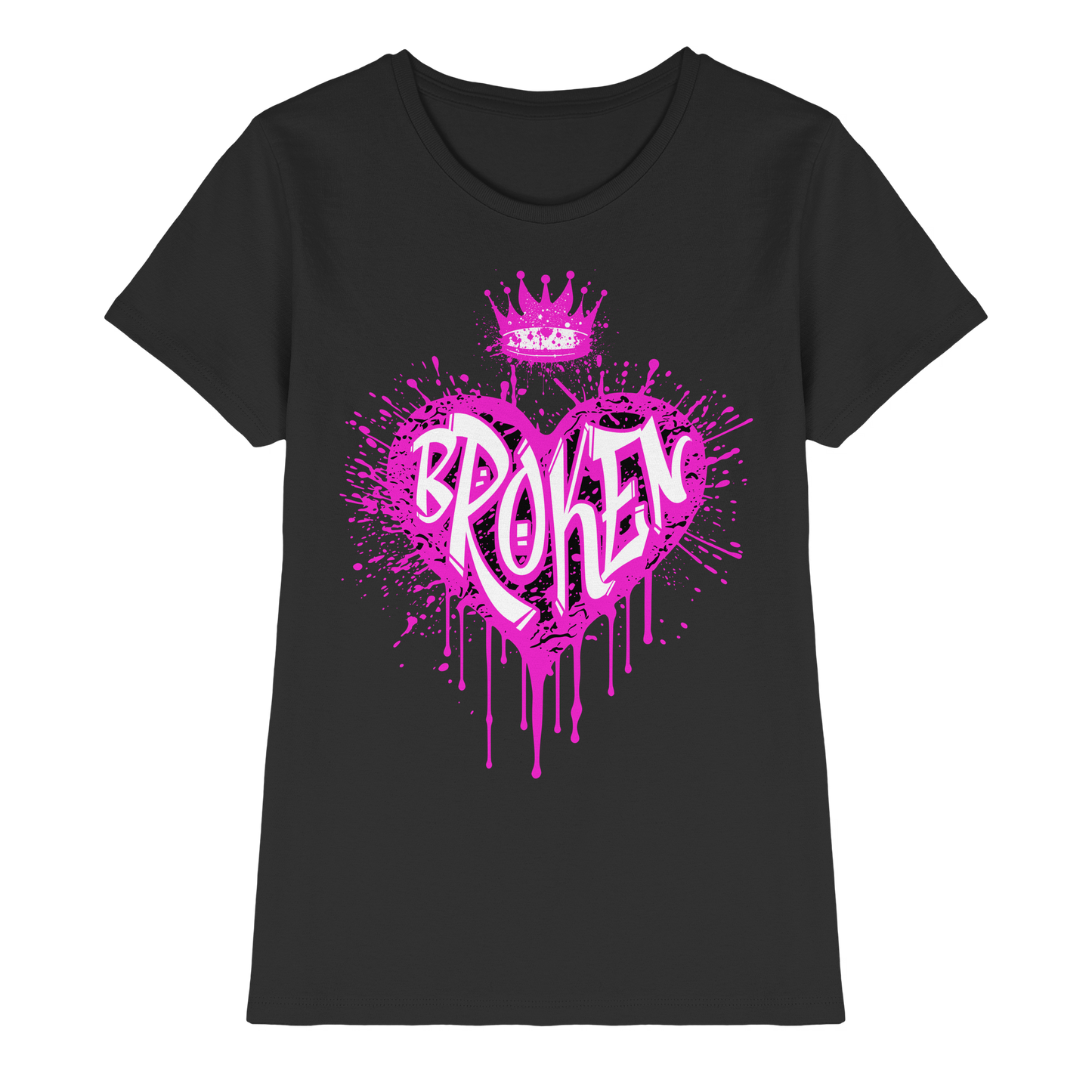 Broken - Ladies Premium Shirt