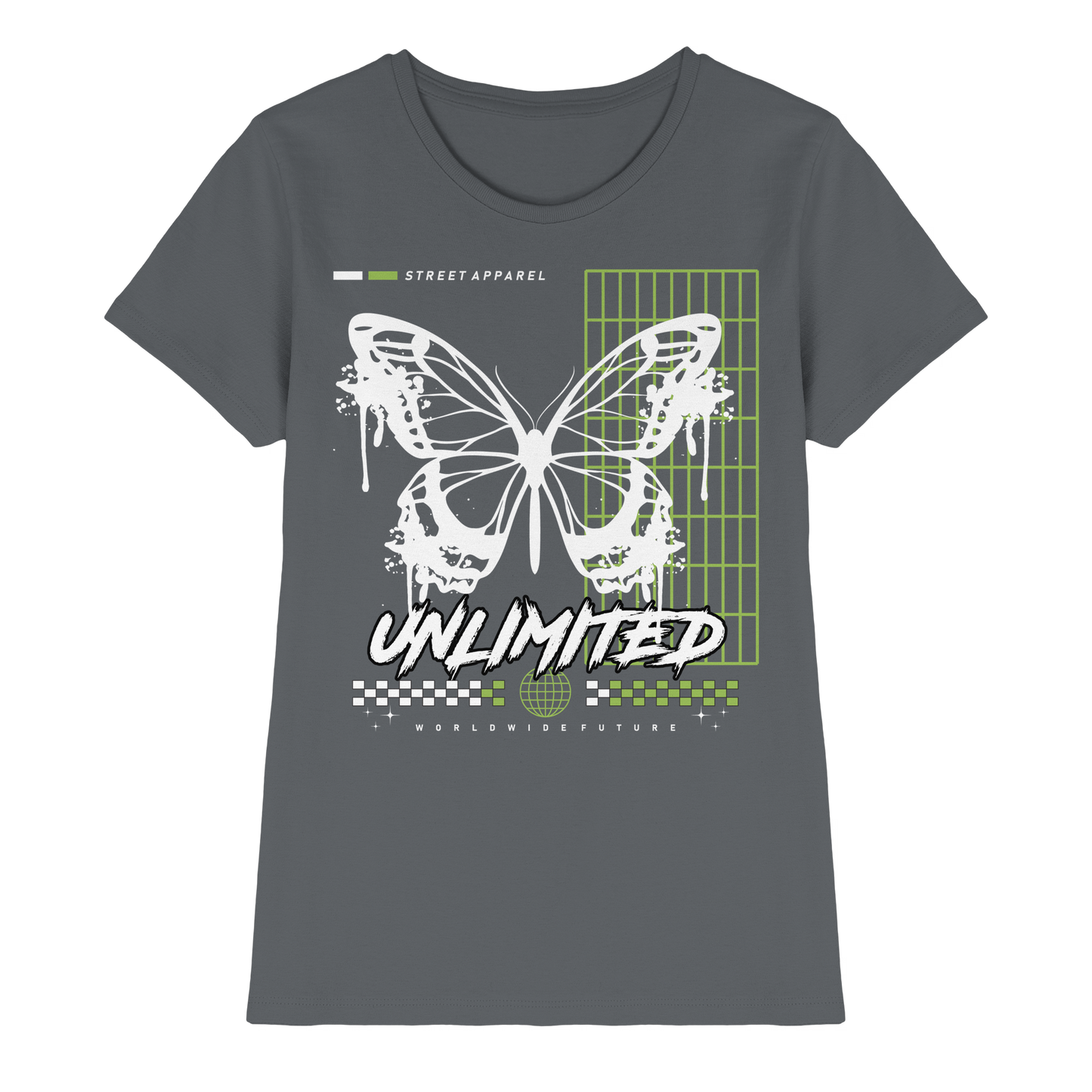 Unlimted Butterfly - Ladies Premium Shirt