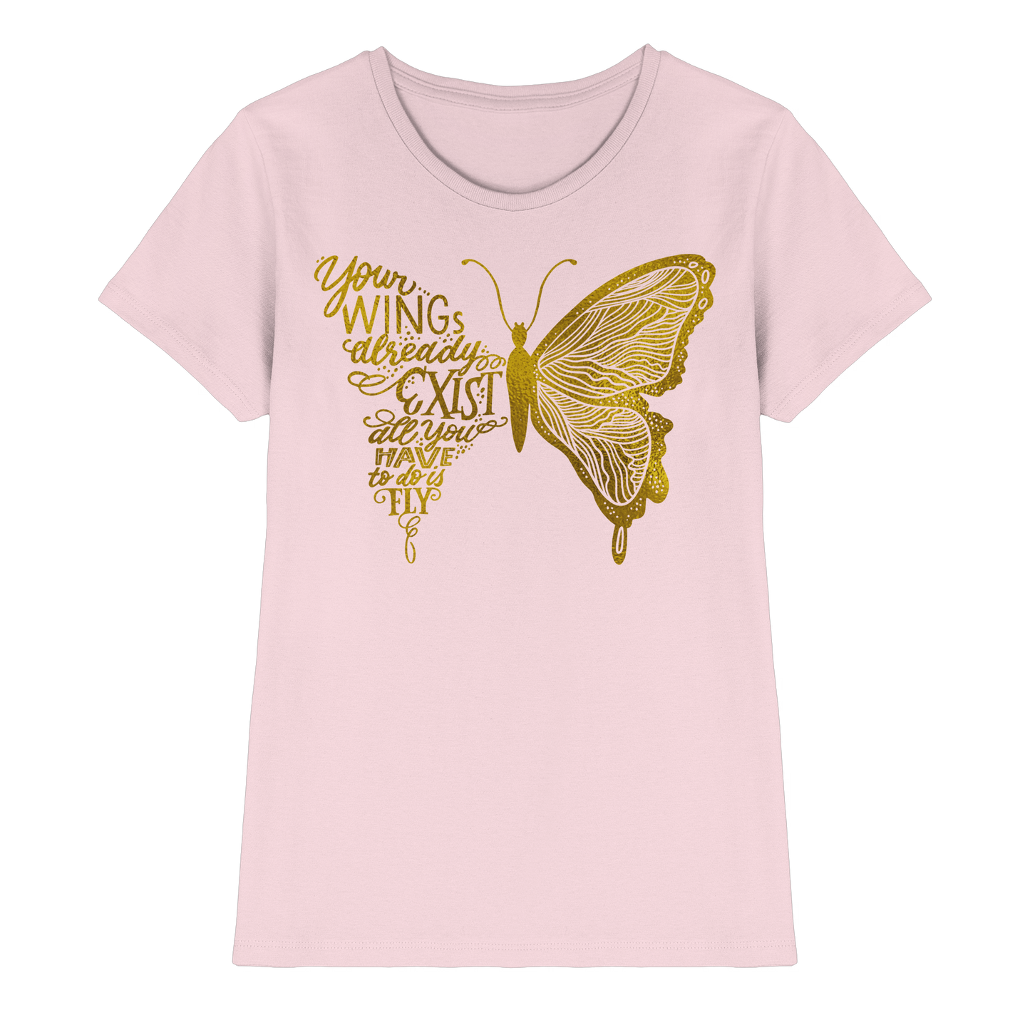 Butterlfy - Ladies Premium Shirt