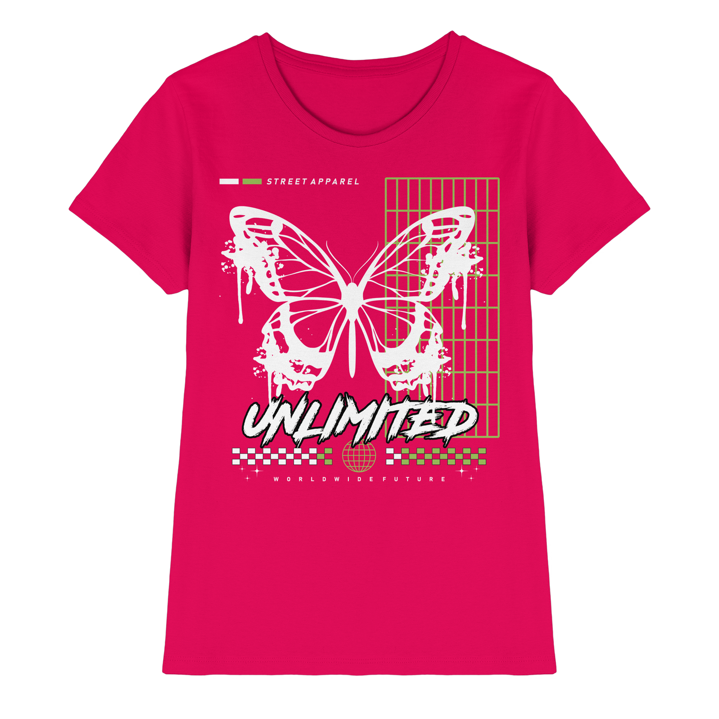 Unlimted Butterfly - Ladies Premium Shirt