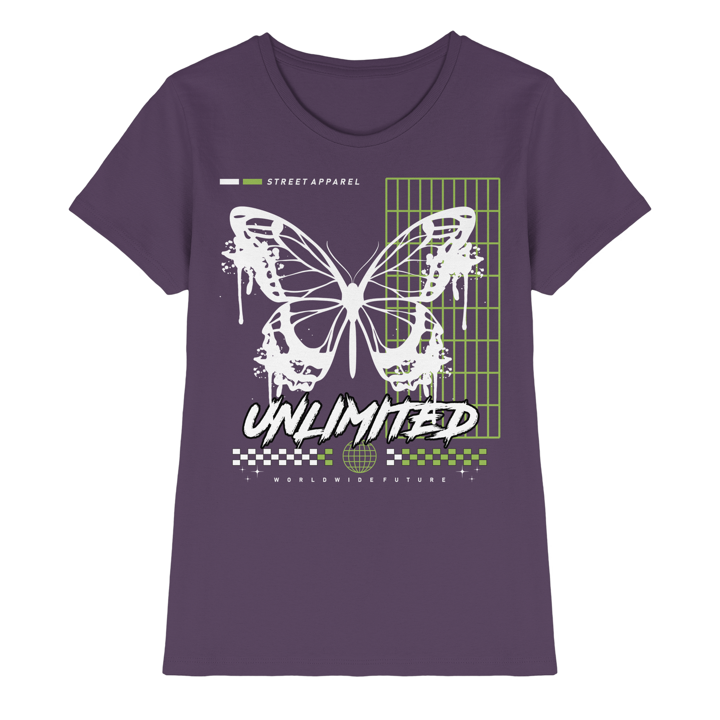 Unlimted Butterfly - Ladies Premium Shirt