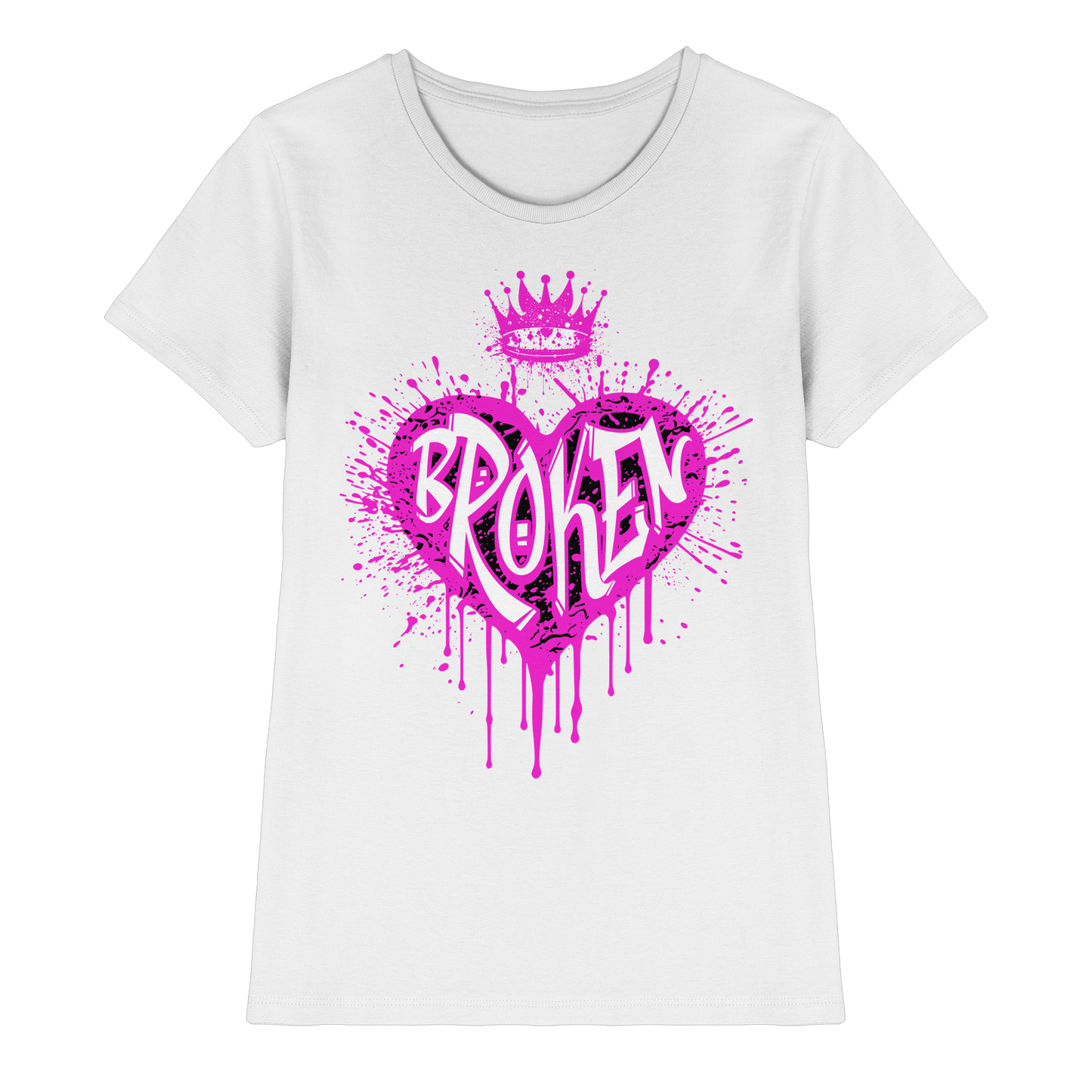 Broken - Ladies Premium Shirt