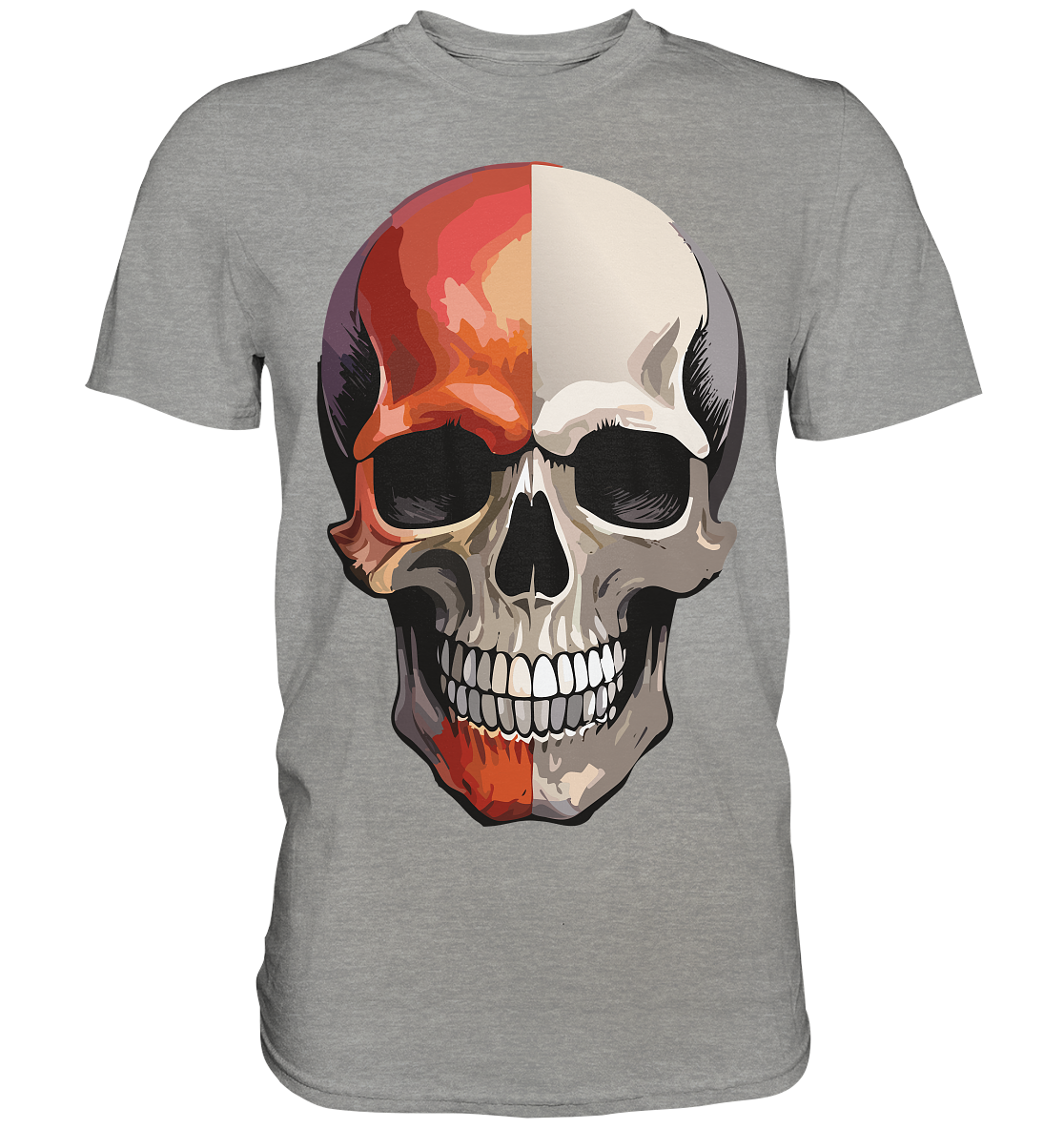 Skull 2FACE - Premium Shirt