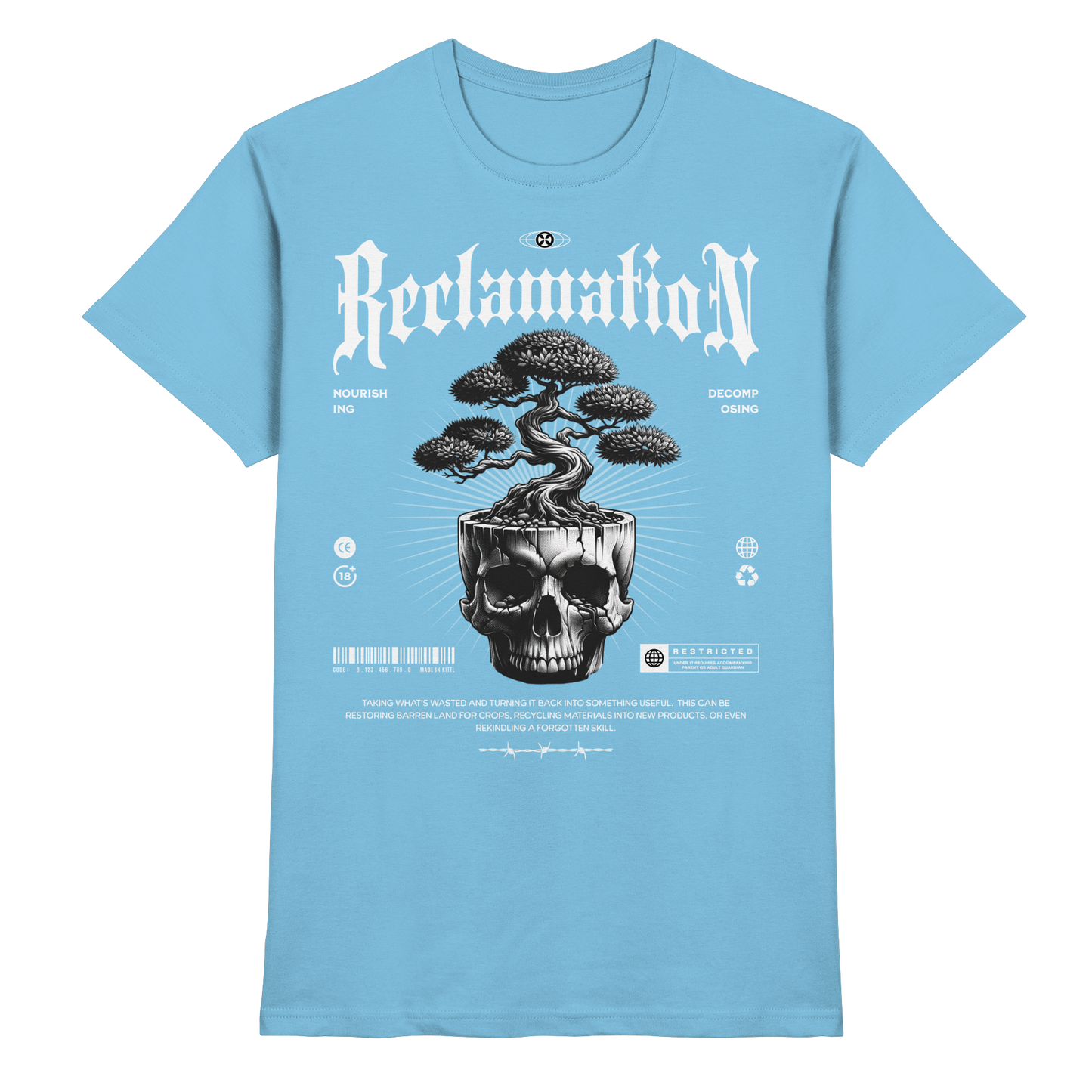 Tree in Skull - Premium Shirt