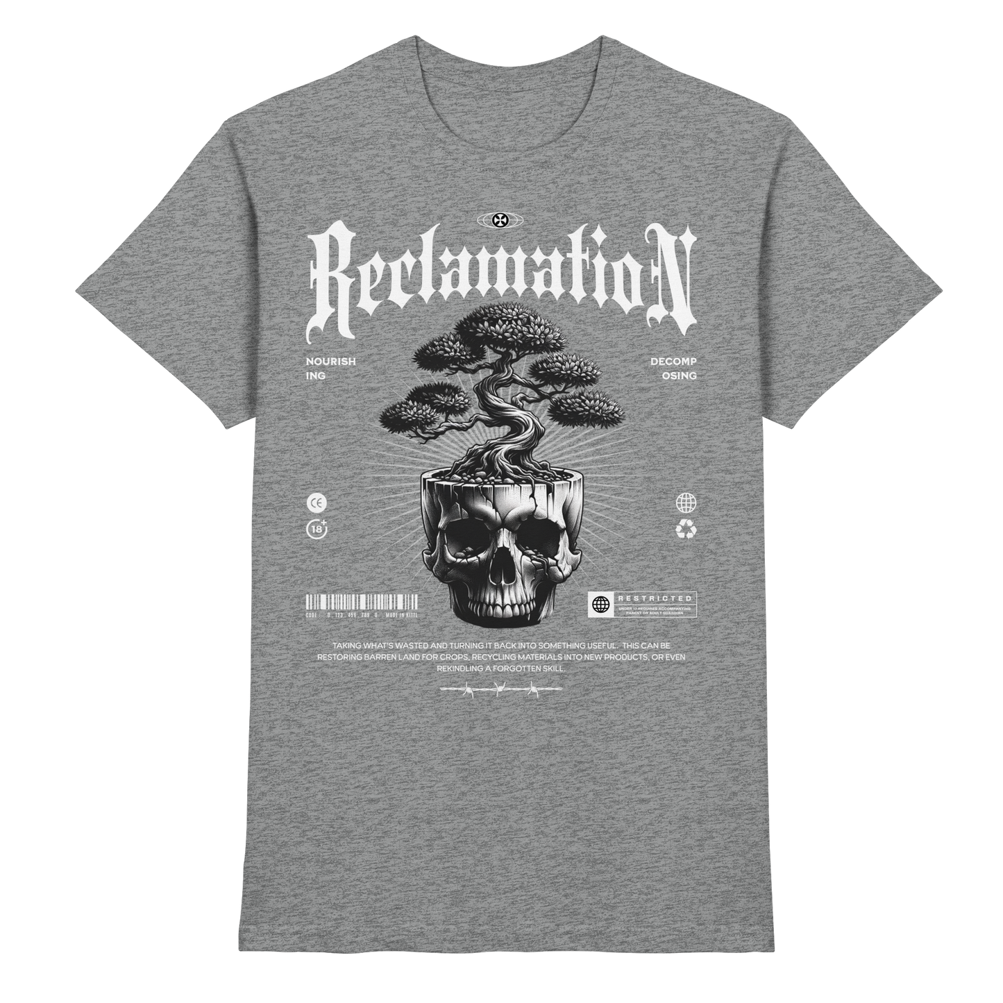 Tree in Skull - Premium Shirt
