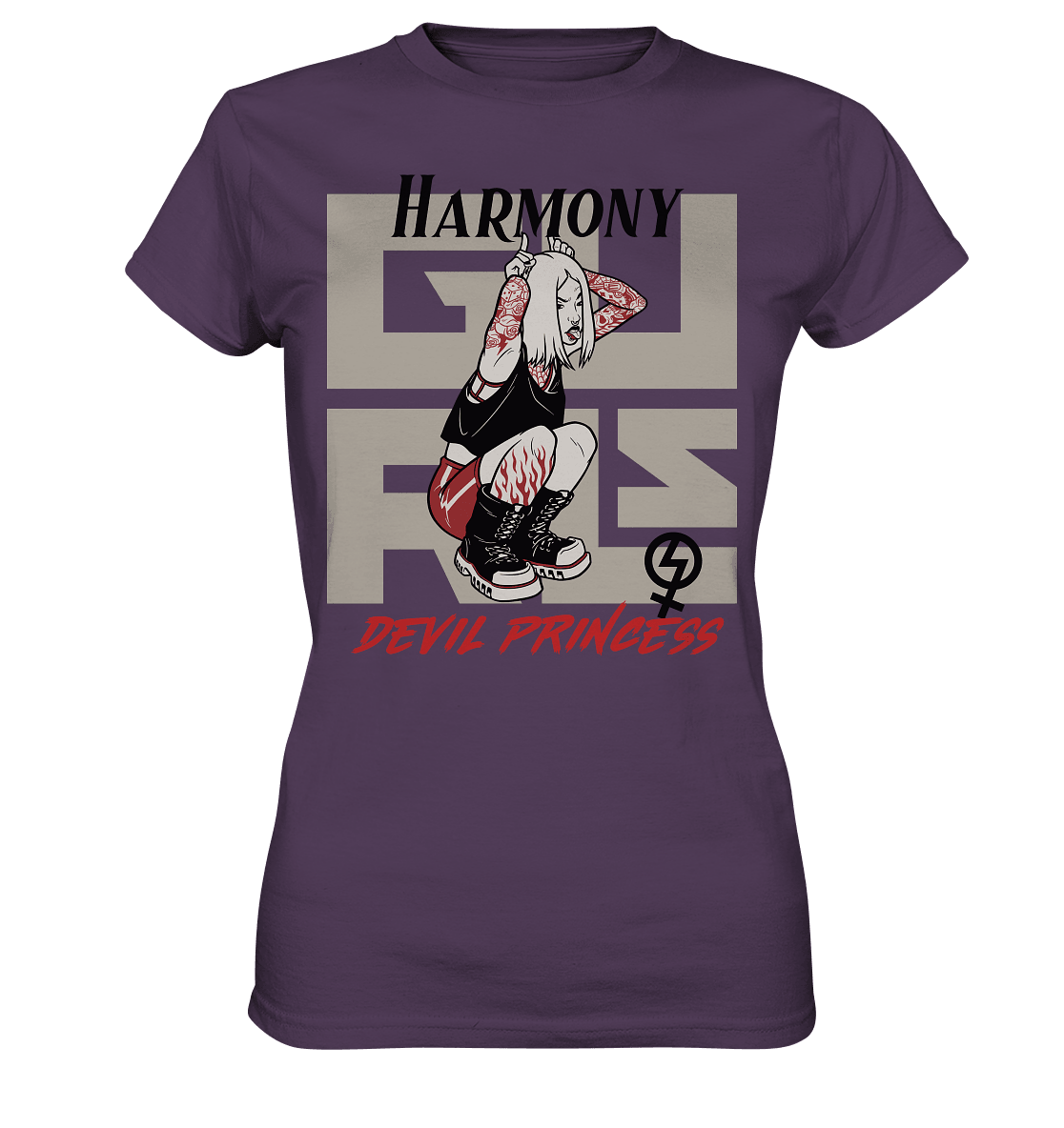 Harmony - Ladies Premium Shirt - Level TenLady-Shirts