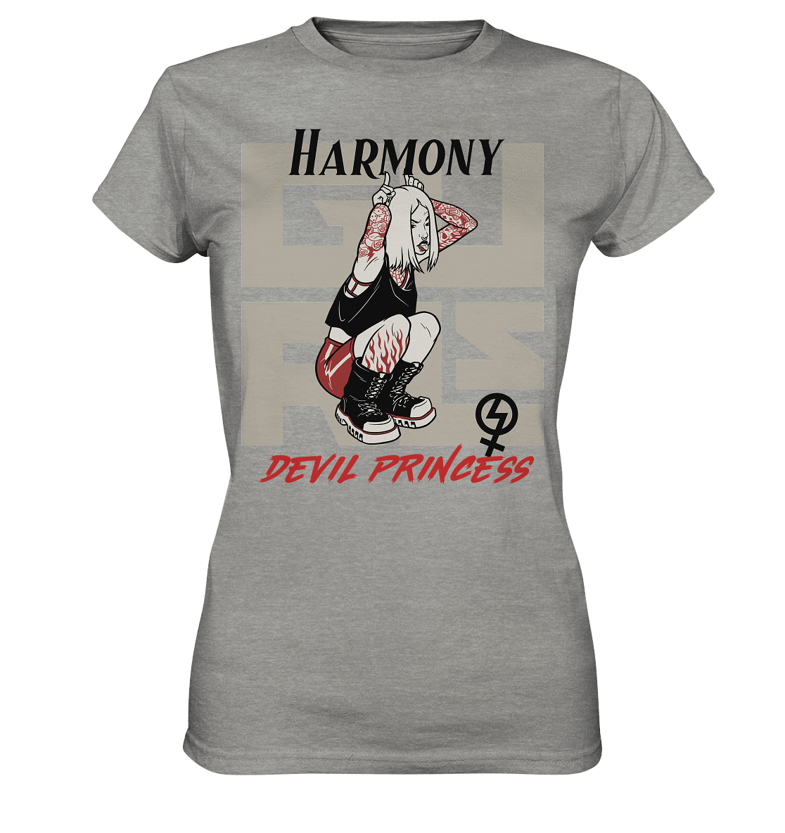 Harmony - Ladies Premium Shirt - Level TenLady-Shirts