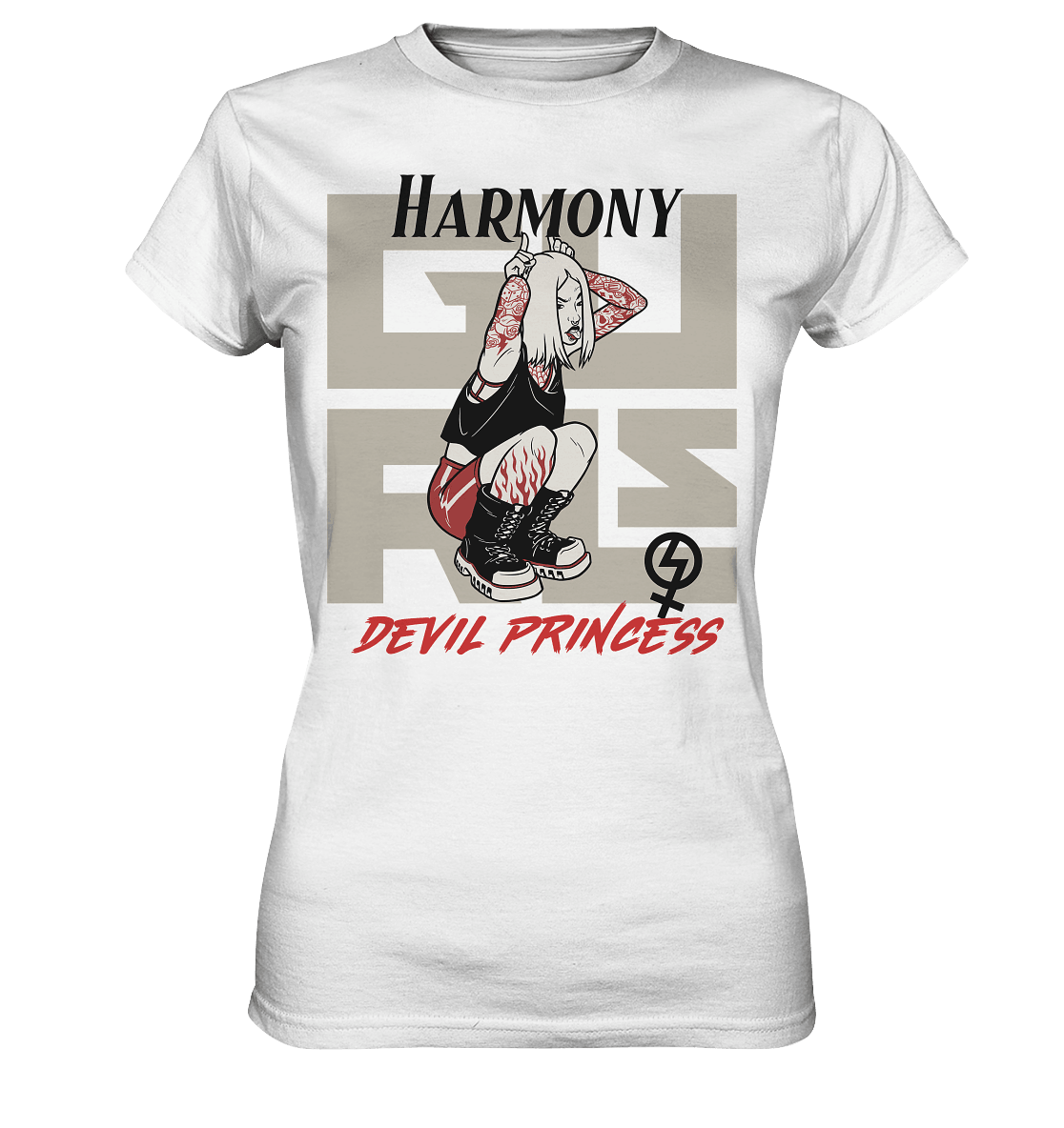 Harmony - Ladies Premium Shirt - Level TenLady-Shirts