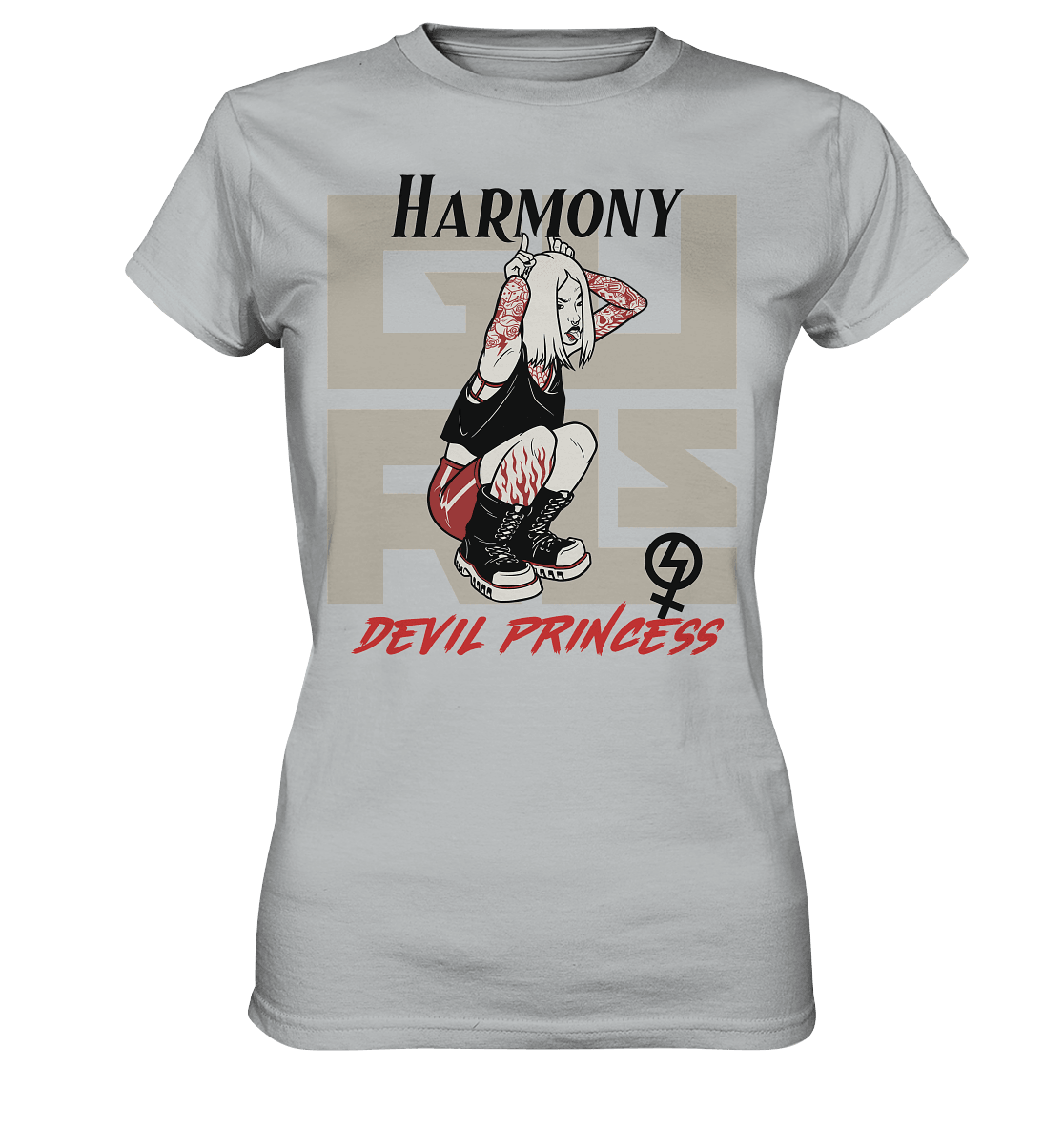 Harmony - Ladies Premium Shirt - Level TenLady-Shirts