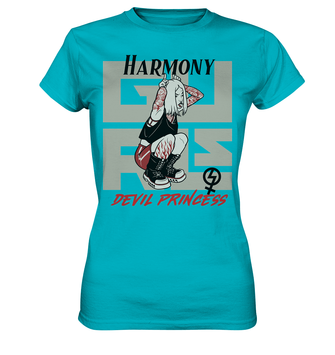 Harmony - Ladies Premium Shirt - Level TenLady-Shirts