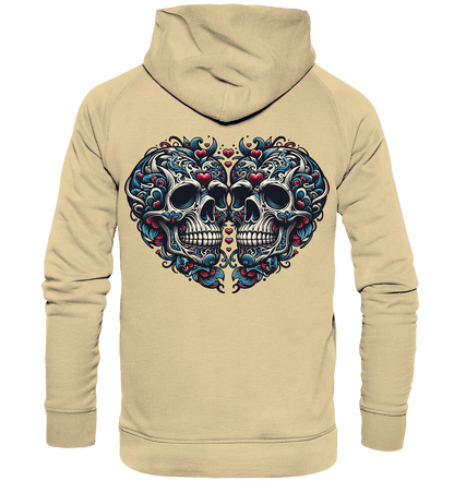 Heart Skull - Basic Unisex Hoodie - Level TenHoodies