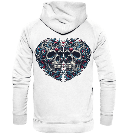 Heart Skull - Basic Unisex Hoodie - Level TenHoodies